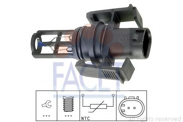 Senzor,temperatura aer admisie MERCEDES A-CLASS (W169) (2004 - 2012) FACET 10.4014