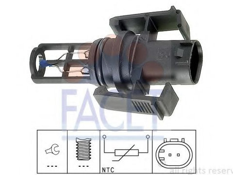 Senzor,temperatura aer admisie MERCEDES A-CLASS (W168) (1997 - 2004) FACET 10.4014