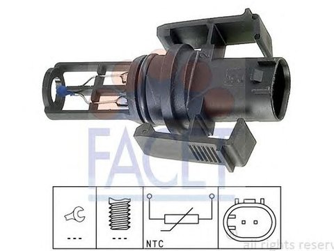 Senzor temperatura aer admisie MERCEDES-BENZ A-CLASS W168 FACET FA 10.4014