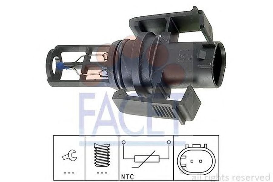 Senzor temperatura aer admisie MERCEDES-BENZ E-CLASS T-Model S211 FACET FA 10.4014