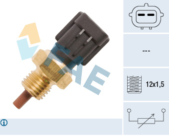 Senzor temperatura aer admisie ~ Mitsubishi Pajero 1990 1991 1992 1993 1994 1995 1996 1997 1998 1999 2000 ~ 33181 ~ FAE