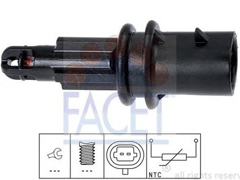 Senzor temperatura aer admisie OPEL ASTRA F CLASSIC combi FACET FA 10.4033