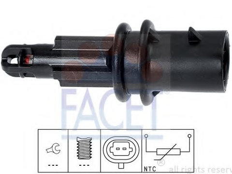 Senzor,temperatura aer admisie OPEL TIGRA (95_) (1994 - 2000) FACET 10.4033