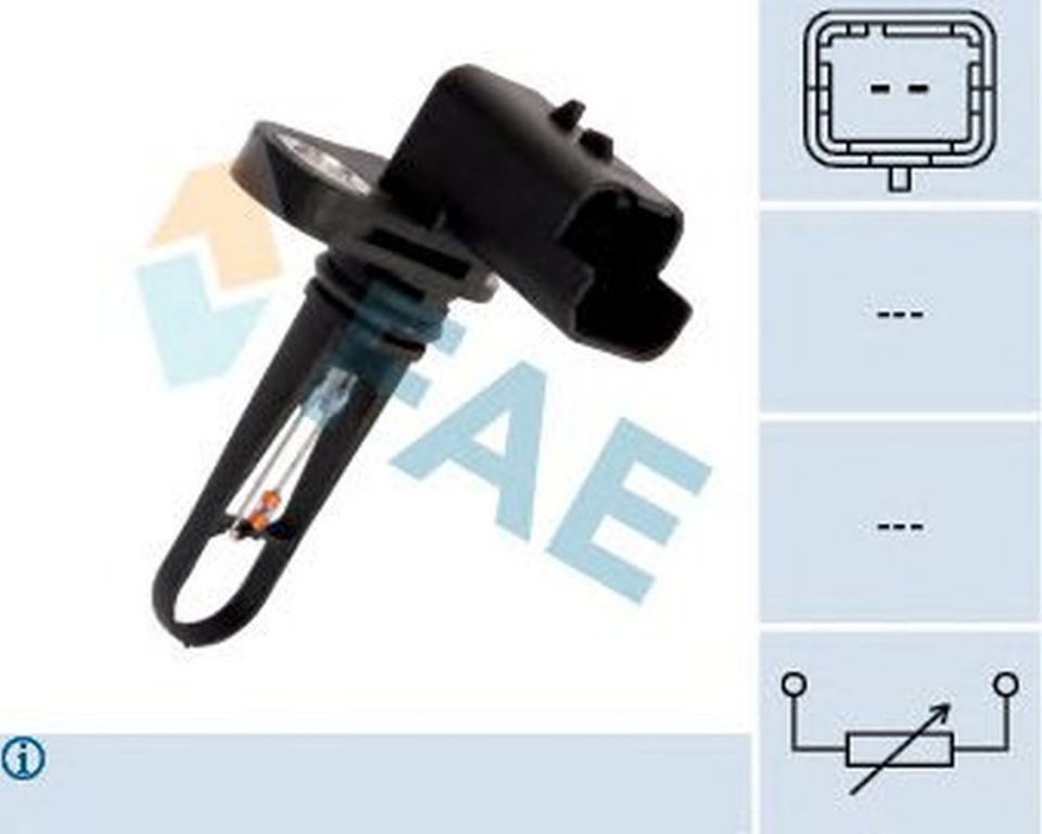Senzor temperatura aer admisie PEUGEOT 307 3A C FAE 33509