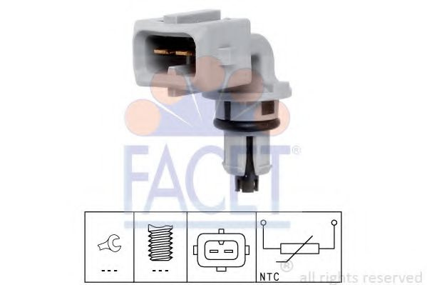 Senzor,temperatura aer admisie RENAULT CLIO Grandtour IV (2013 - 2016) FACET 10.4035