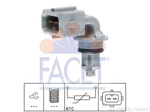 Senzor temperatura aer admisie RENAULT MASTER III bus JV FACET FA 10.4005