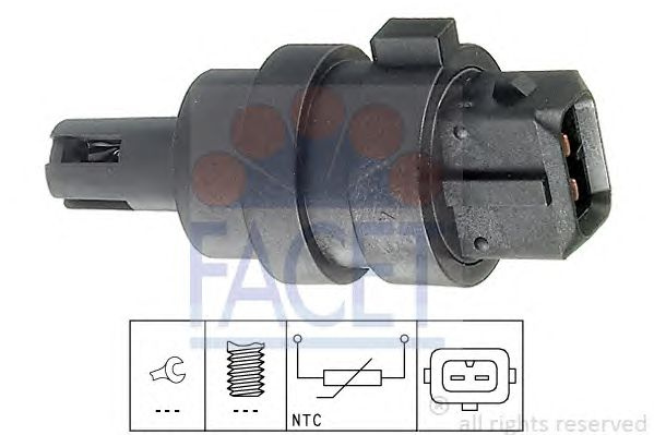 Senzor temperatura aer admisie SKODA FAB