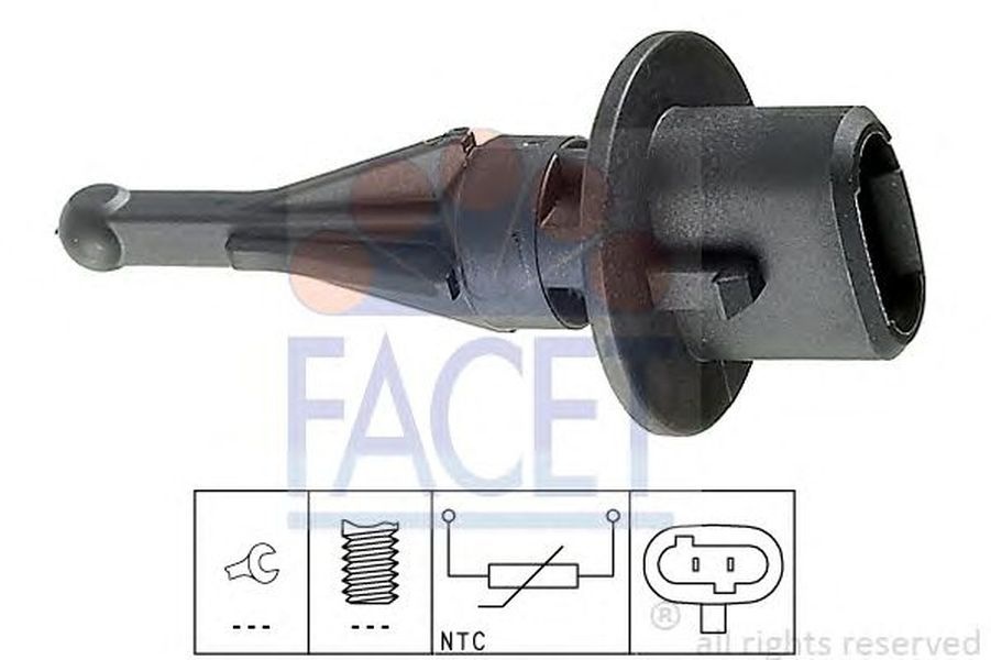 Senzor temperatura aer admisie SUBARU IMPREZA comb
