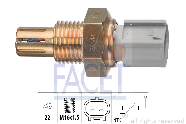 Senzor temperatura aer admisie ~ Toyota Auris 2006 2007 2008 2009 2010 2011 2012 ~ 10.4024 ~ FACET