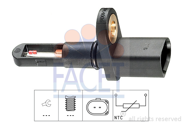 Senzor temperatura aer admisie # Vw Bora 2000 2001 2002 2003 2004 2005 # 10 4006 # FACET