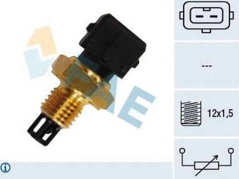 Senzor temperatura aer admisie VW GOLF IV 1J1 FAE 33160