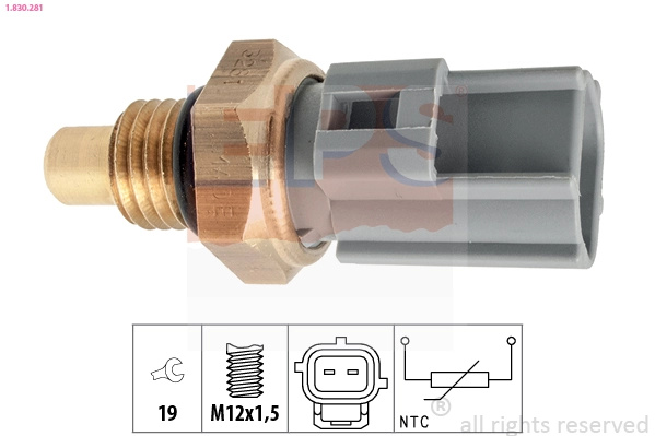 Senzor,temperatura combustibil EPS MAZDA CX-5 (KE, GH) 2012-2017 - 1.830.281