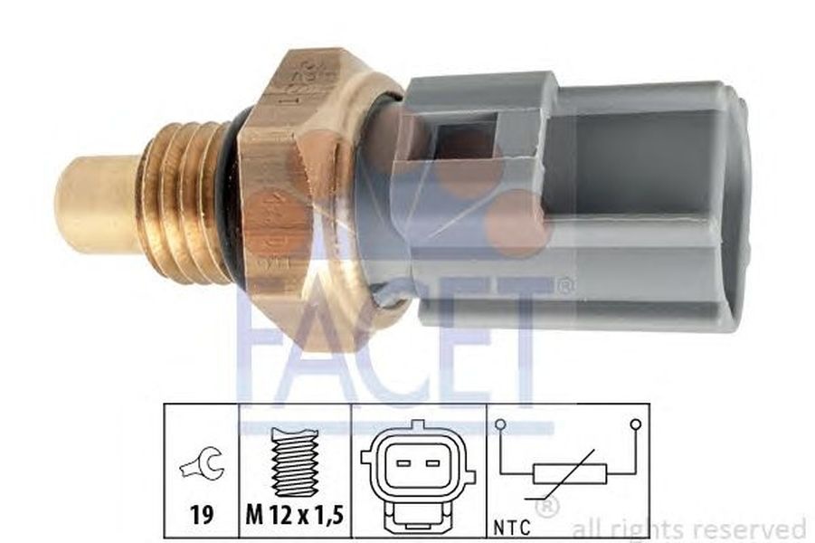 Senzor temperatura combustibil MAZDA 3 limuzina BM FACET 7.3281