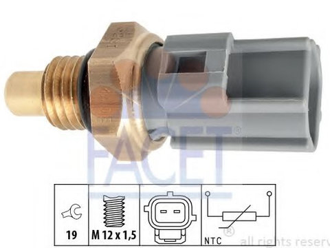 Senzor,temperatura combustibil TOYOTA AURIS (ZWE18_, NZE18_, ZRE18_) (2012 - 2020) FACET 7.3281