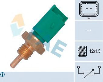 Senzor,temperatura compartiment motor FIAT SCUDO c