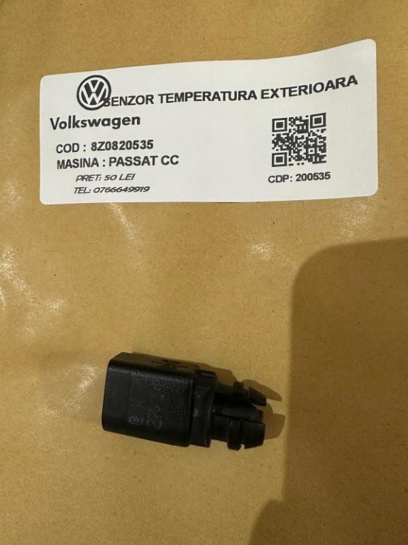 ✅ Senzor Temperatura Exterioara VW PASSAT CC 8Z0