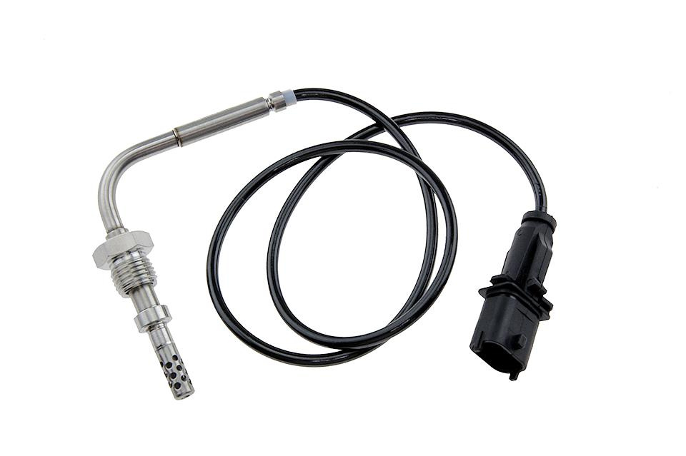 Senzor temperatura filtru particule Fiat 500 1.3d Multijet 2007-, Panda 1.3d Multijet 55kw 2006-, in fata la filtru de particule diesel, (lungime cablu 750mm), NTY EGT-FT-026