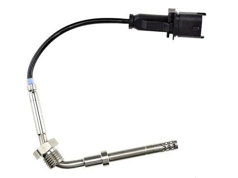 Senzor temperatura filtru particule Fiat Freemont 2.0jtd 2011-, Dodge Journey 2011-, Oval - In Forma De &quot,L&quot, in fata la filtru de particule diesel, NTY EGT-FT-013