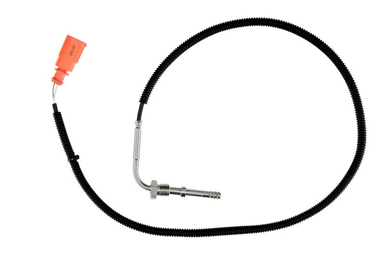 SENZOR TEMPERATURA GAZE ESAPAMENT AUDI A4 8EC, B7 2004->2008 Culoare mufa portocaliu, pentru mufa forma de D, Lungime cablu mm 740, Numar poli 2, pt. cod original 03G 906 088 BA, pentru 1.9 TDI-85 KW; 2.0 TDI-125 KW; 2.0 TDI-103 KW; 2.0 TDI-120 KW; 2
