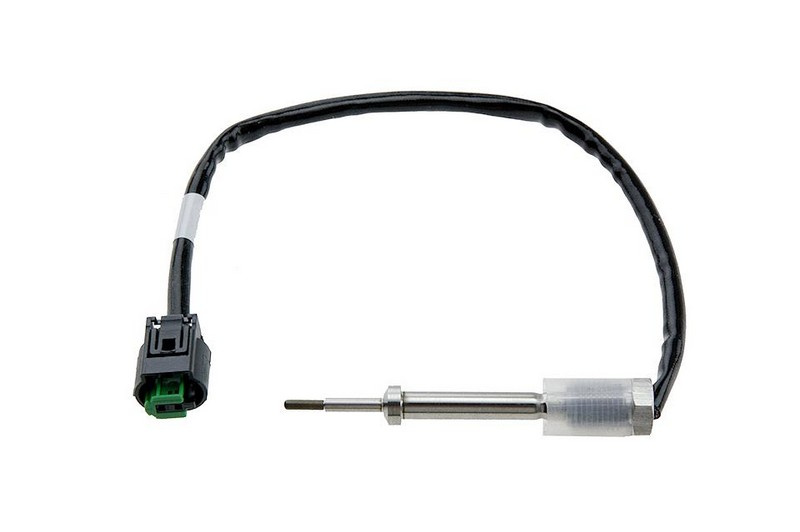 SENZOR TEMPERATURA GAZE ESAPAMENT BMW 3 E90 2004->2011 Culoare mufa negru, Forma dreapta, pentru mufa ovala, Lungime cablu mm 260, Marcaj Culoare alb/gri, Numar poli 2, pt. cod original 13 62 7 809 154, pentru 335 d-210 KW;