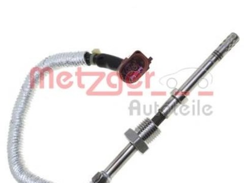 Senzor, temperatura gaze evacuare AUDI A5 (8T3), AUDI A4 limuzina (8K2, B8), AUDI A4 Avant (8K5, B8) - METZGER 0894058