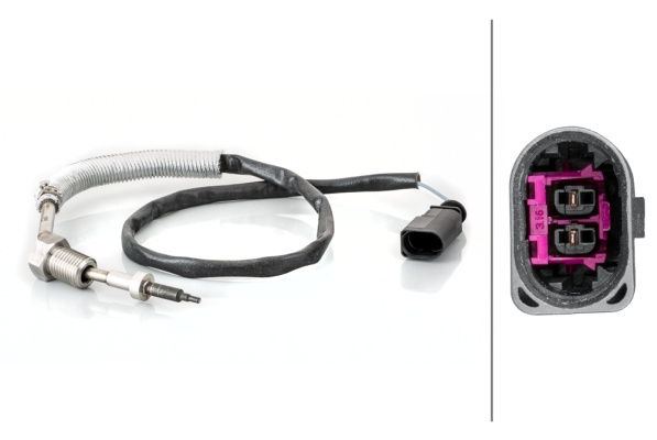 Senzor temperatura gaze evacuare # Seat Alhambra 2012 2013 2014 2015 2016 2017 2018 2019 2020 2021 2022 2023 2024 2025 # 6PT 014 495 101 # HELLA