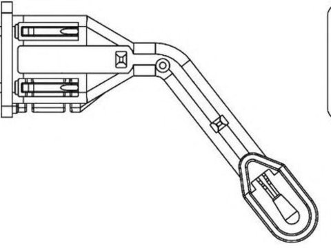 Senzor temperatura interior MERCEDES-BENZ CLK Cabriolet A208 HELLA 6ZT351080101