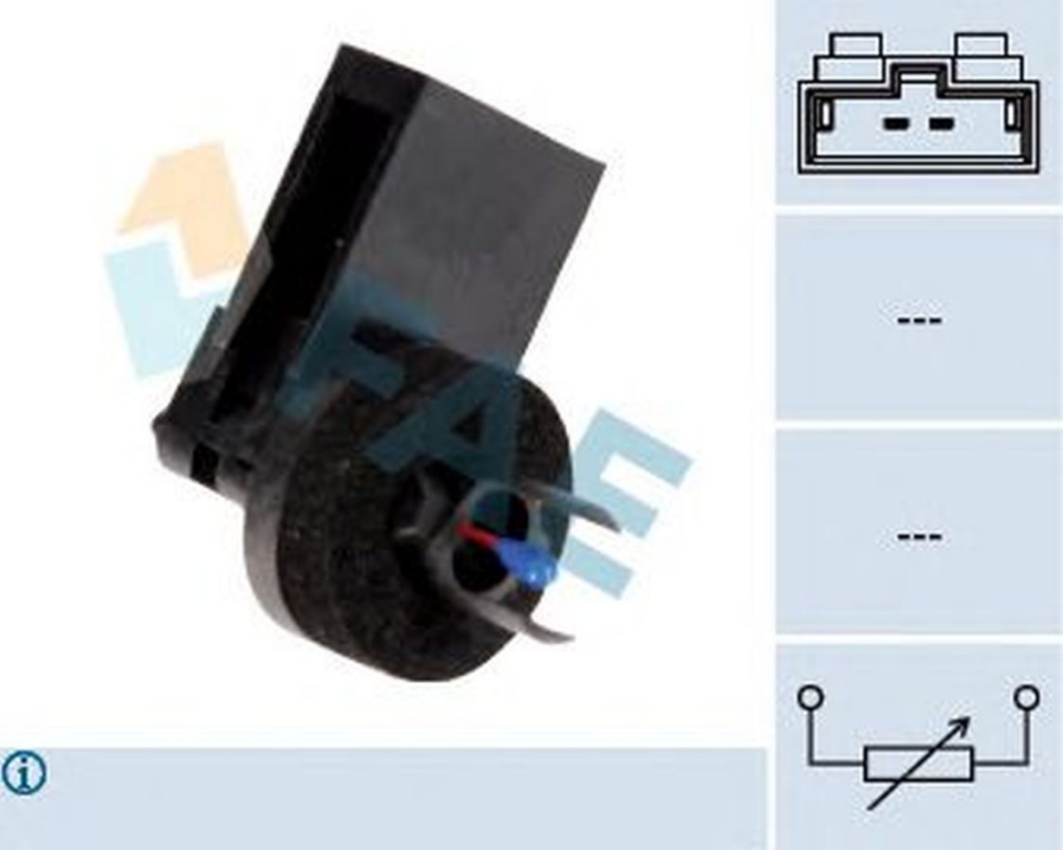 Senzor temperatura interior SKODA SUPERB 3U4 FAE 33516