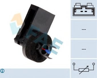 Senzor,temperatura interior VW POLO (6N2) (1999 - 