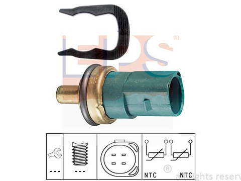 Senzor temperatura lichid de racire 1 830 258 EPS pentru Vw Eurovan Vw Transporter Audi A4 Seat Inca Seat Cordoba Vw Passat Vw Caddy Vw Panel Vw Golf Audi A6 Vw Lupo Skoda Octavia Seat Toledo Vw Bora Vw Jetta Vw Beetle Vw New Vw Novo Vw Polo Vw Derby