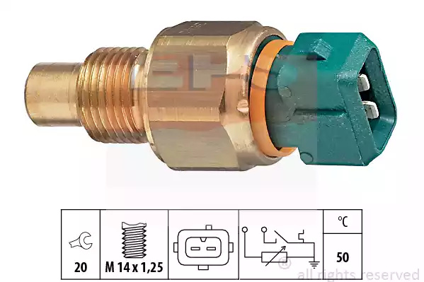 Senzor temperatura lichid de racire # 1 830 542 # 