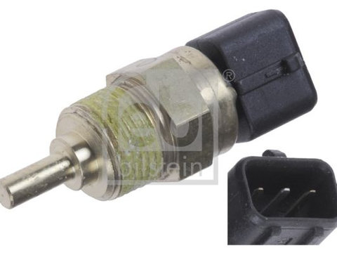 Senzor temperatura lichid de racire 107540 FEBI BILSTEIN pentru Hyundai Ix20 Hyundai I20 Kia Sorento Hyundai Santa Hyundai Genesis Kia Sportage Hyundai Ix35 Hyundai Tucson Hyundai I10 Hyundai I30 Hyundai I40 Kia Rio Hyundai Embera Hyundai Sonata Kia 