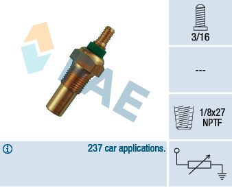 Senzor,temperatura lichid de racire (32010 FAE) FORD