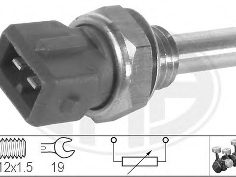 Senzor temperatura lichid de racire 330116 ERA pentru Bmw Seria 3 Alfa romeo 33 Alfa romeo 75 Alfa romeo 155 Alfa romeo 164 Alfa romeo 168 Alfa romeo Spider Bmw Seria 5 Bmw Seria 7 Bmw Z1 Opel Corsa