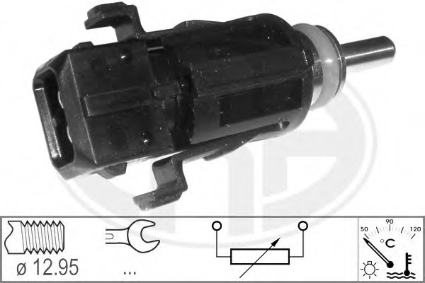 Senzor temperatura lichid de racire 330683 ERA pentru Bmw Seria 7 Bmw Seria 5 Bmw Seria 3 Bmw Z8 Bmw X5 Land rover Freelander Land rover Range rover Bmw Z4 Bmw X3 Bmw Seria 6 Bmw Seria 1