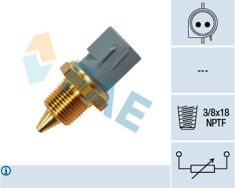 Senzor,temperatura lichid de racire (33430 FAE) FORD,MAZDA,NISSAN