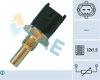 Senzor,temperatura lichid de racire (33680 FAE) ALFA ROMEO,FIAT,LANCIA,OPEL,SAAB,SUZUKI,VAUXHALL