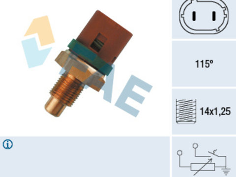 Senzor,temperatura lichid de racire (34230 FAE) RENAULT