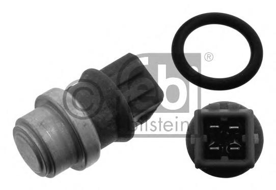 Senzor,temperatura lichid de racire AUDI 90 (8C, B4), AUDI 80 Avant (8C, B4), VW LT28-50 bus (281-363) - FEBI BILSTEIN 37028