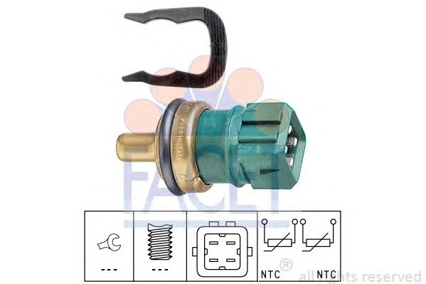 Senzor temperatura lichid de racire AUDI A8 (4D2, 4D8) - Cod intern: W20240239 - LIVRARE DIN STOC in 24 ore!!!