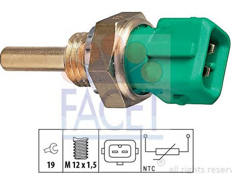 Senzor temperatura lichid de racire BMW 3/5 TD/TDS 88- - Cod intern: W20240203 - LIVRARE DIN STOC in 24 ore!!!