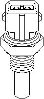 Senzor,temperatura lichid de racire Citroen RELAY bus (230P), PEUGEOT 806 (221), Citroen XANTIA (X1) - TOPRAN 720 197