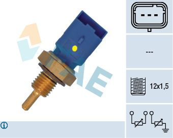 Senzor,temperatura lichid de racire FAE 33795