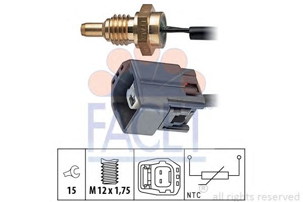 Senzor temperatura lichid de racire FORD MONDEO IV limuzina (BA7) - Cod intern: W20240257 - LIVRARE DIN STOC in 24 ore!!!