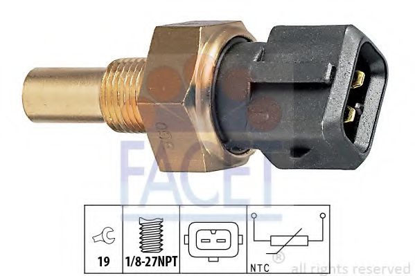 Senzor,temperatura lichid de racire FORD SCORPIO M