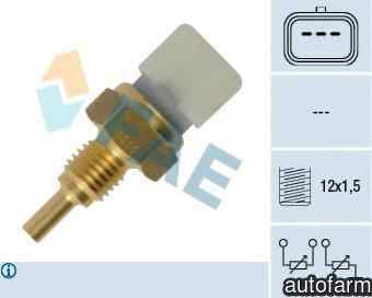 Senzor,temperatura lichid de racire KIA SHUMA II (