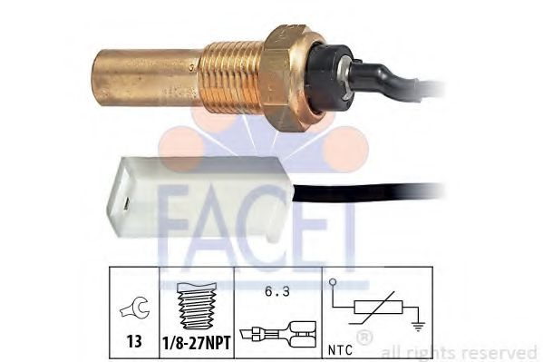 Senzor,temperatura lichid de racire LAND ROVER FREELANDER (LN) (1998 - 2006) FACET 7.3250