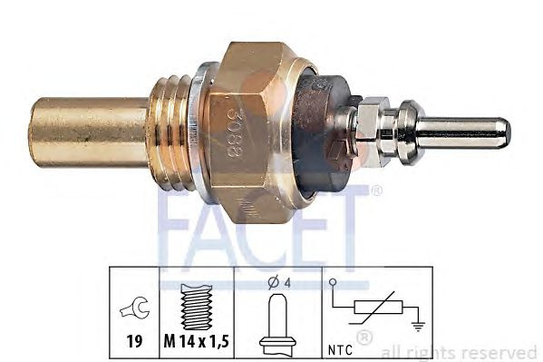 Senzor temperatura lichid de racire MERCEDES-BENZ E-CLASS (W212) - Cod intern: W20240192 - LIVRARE DIN STOC in 24 ore!!!