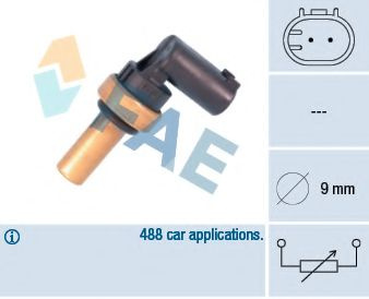 Senzor,temperatura lichid de racire MERCEDES S-CLASS cupe (C216) (2006 - 2013) FAE 32710