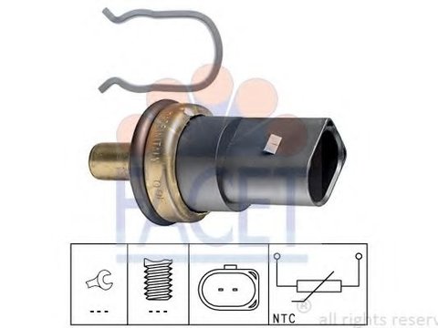 Senzor,temperatura lichid de racire MITSUBISHI GRANDIS (NA) (2003 - 2016) FACET 7.3278 piesa NOUA